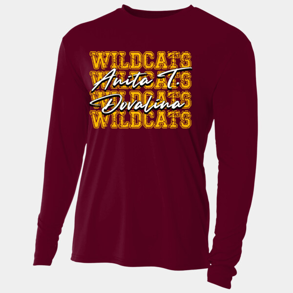 Wildcats 4X 02-100 - Adult Cooling Performance Long Sleeve Tee Thumbnail