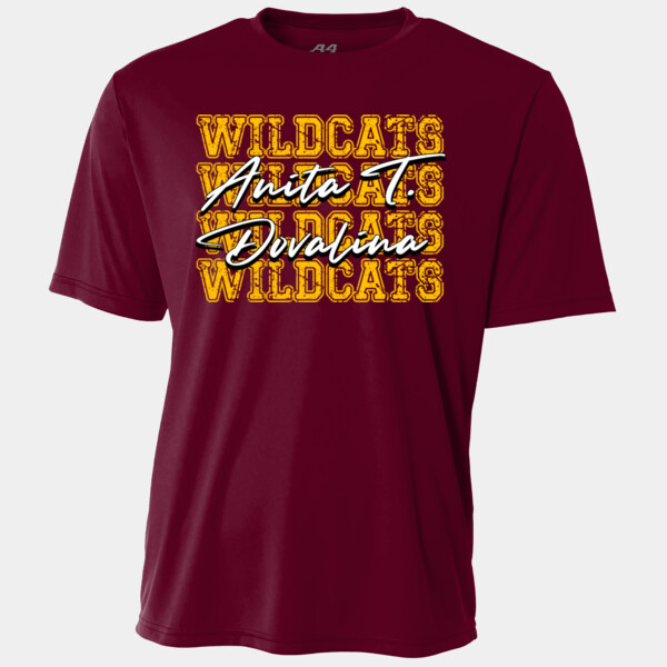 Wildcats 4X 02-100 - Adult Cooling Performance Short Sleeve Tee Thumbnail