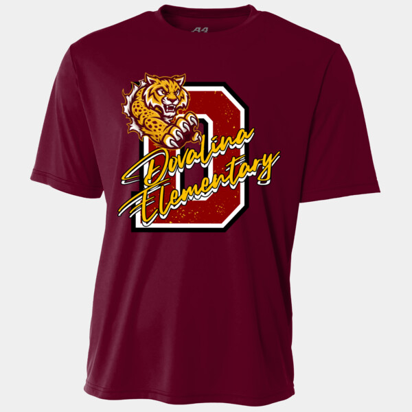 Dovalina Elementary 02-101 - Youth Heavy Cotton 100% Cotton T Shirt - Youth Cooling Performance Short Sleeve Tee Thumbnail