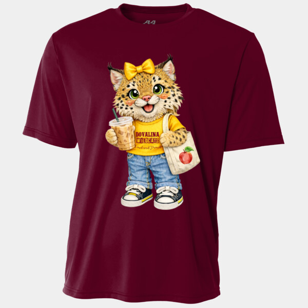 Dovalina Wildcat Mascot 20-102 - Youth Cooling Performance Short Sleeve Tee Thumbnail