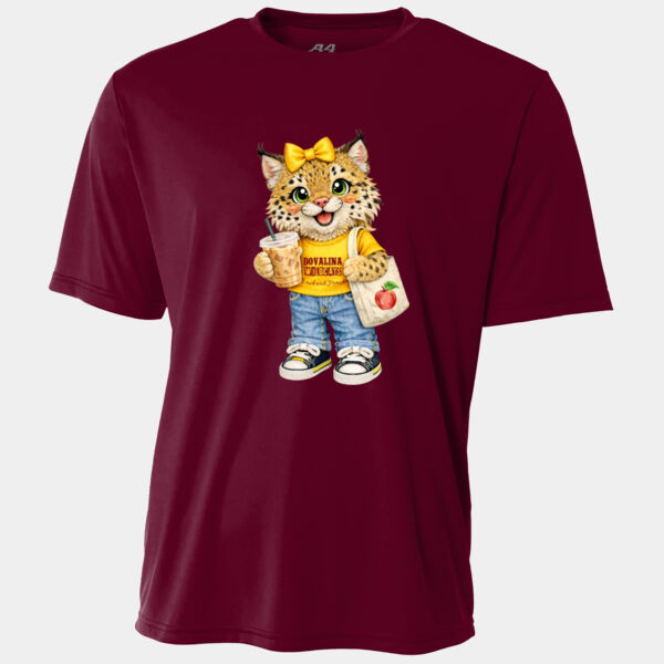 Dovalina Wildcat Mascot 20-102 - Adult Cooling Performance Short Sleeve Tee Thumbnail