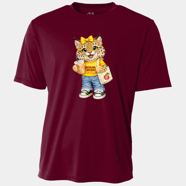 Dovalina Wildcat Mascot 20-102 - Adult Cooling Performance Short Sleeve Tee Thumbnail