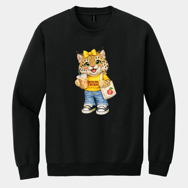 Dovalina Wildcat Mascot 20-102 - Heavy Blend Crewneck Sweatshirt Thumbnail