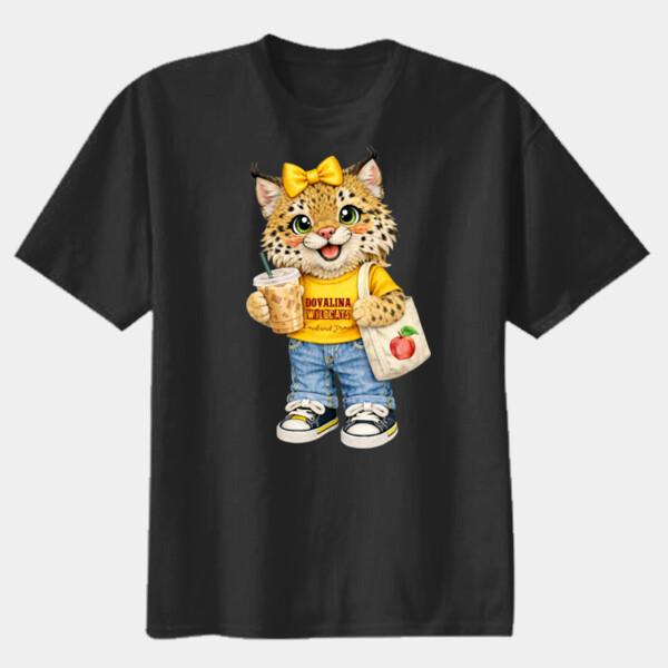 Dovalina Wildcat Mascot 20-102 - Youth Heavy Cotton 100% Cotton T Shirt Thumbnail