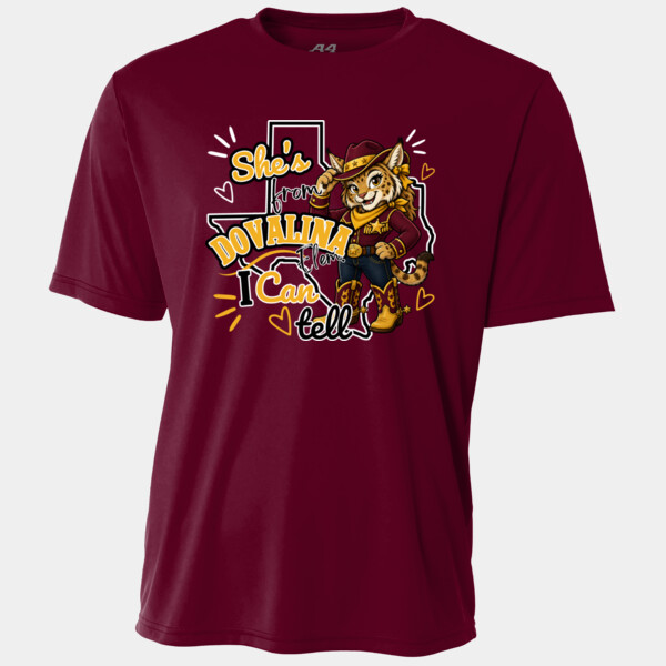 She's From Dovalina 20-103 - Adult Cooling Performance Short Sleeve Tee Thumbnail