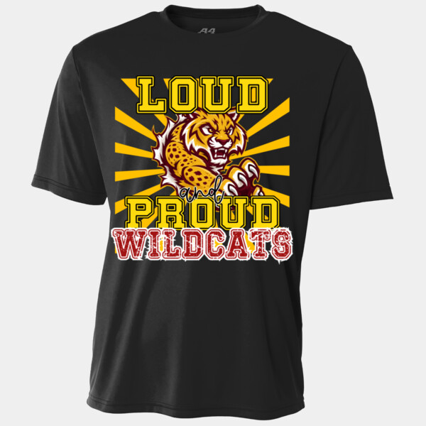Loud & Proud Wildcats 20-600 - Youth Cooling Performance Short Sleeve Tee Thumbnail