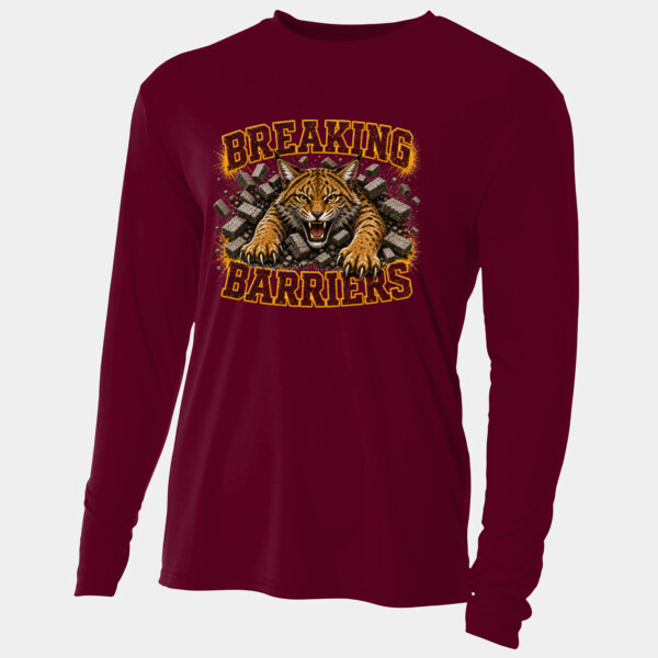 Breaking Barriers Wildcat 20-601 - Adult Cooling Performance Long Sleeve Tee Thumbnail