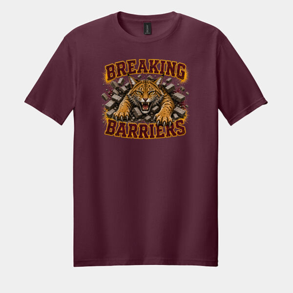 Breaking Barriers Wildcat 20-601 - Adult Softstyle ® T Shirt Thumbnail