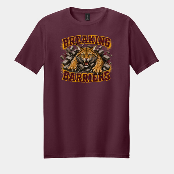 Breaking Barriers Wildcat 20-601 - Adult Softstyle ® T Shirt Thumbnail