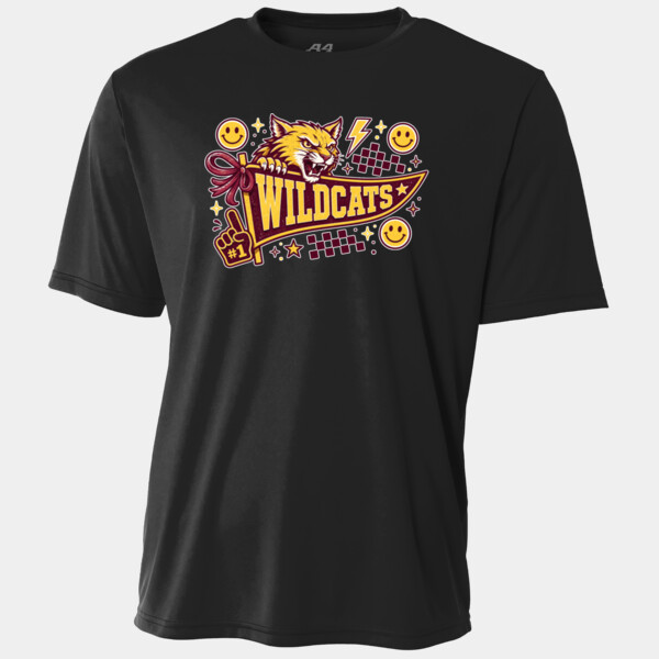 Wildcats Pennant 20-604 - Adult Cooling Performance Short Sleeve Tee Thumbnail
