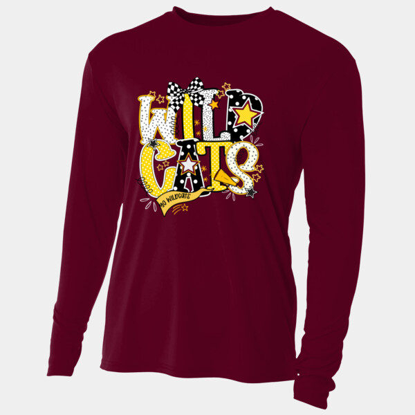 Wildcats Groovy 20-606 - Adult Cooling Performance Long Sleeve Tee Thumbnail