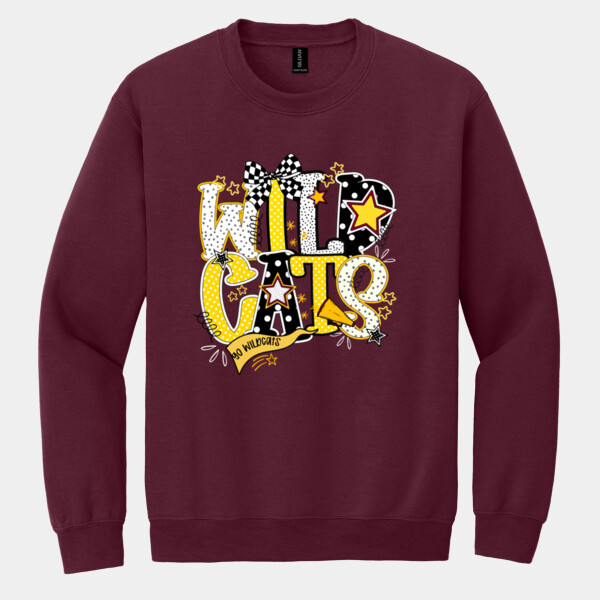 Wildcats Groovy 20-606 - Heavy Blend Crewneck Sweatshirt Thumbnail