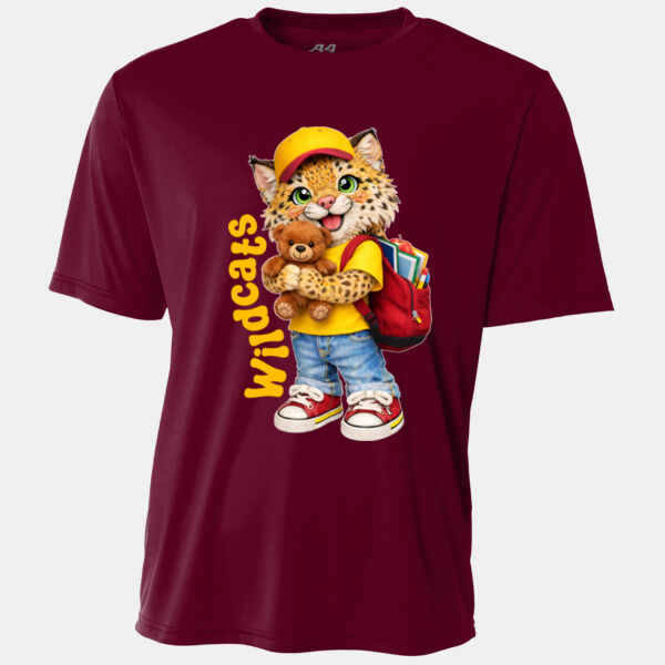 Wildcats Mascot 20-609 - Adult Cooling Performance Short Sleeve Tee Thumbnail