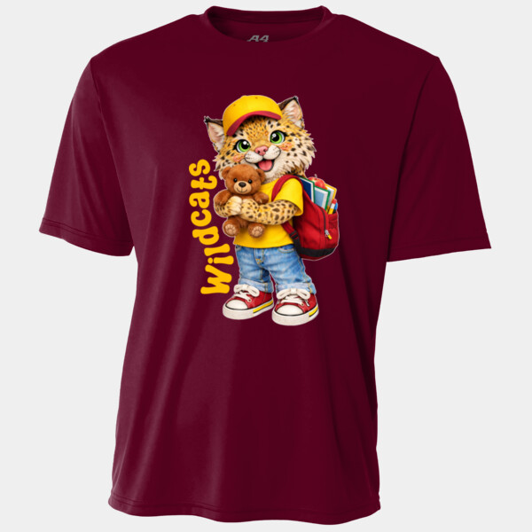 Wildcats Mascot 20-609 - Adult Cooling Performance Short Sleeve Tee Thumbnail