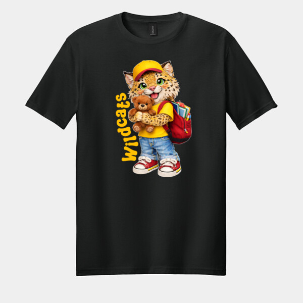 Wildcats Mascot 20-609 - Adult Softstyle ® T Shirt Thumbnail
