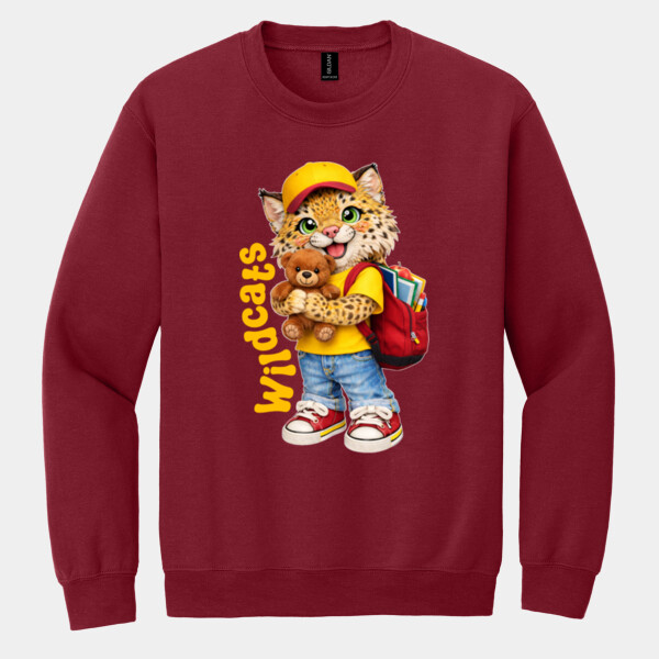 Wildcats Mascot 20-609 - Heavy Blend Crewneck Sweatshirt Thumbnail