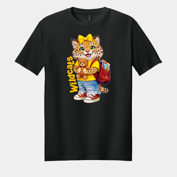 Wildcats Mascot 20-610 - Adult Softstyle ® T Shirt Thumbnail