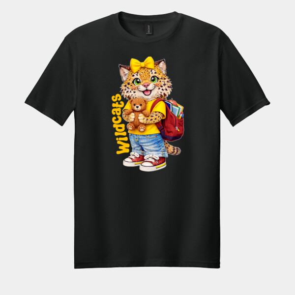 Wildcats Mascot 20-610 - Adult Softstyle ® T Shirt Thumbnail