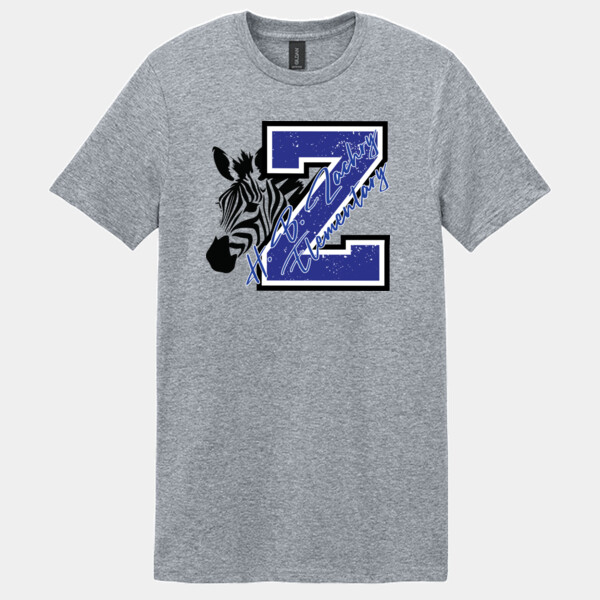 Zachry Elementary 02-800 - Adult Softstyle ® T Shirt Thumbnail