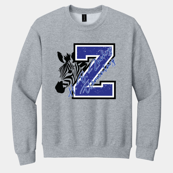 Zachry Elementary 02-800 - Heavy Blend Crewneck Sweatshirt Thumbnail