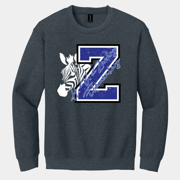 Zachry Elementary 02-801 - Heavy Blend Crewneck Sweatshirt Thumbnail