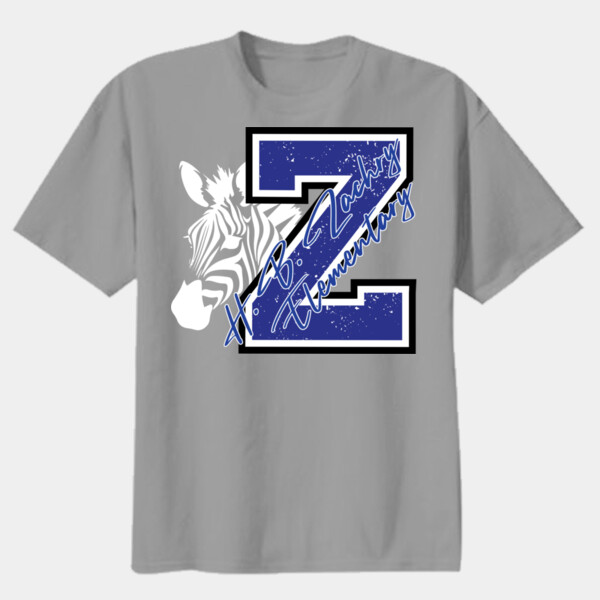 Zachry Elementary 02-801 - Youth Heavy Cotton 100% Cotton T Shirt Thumbnail