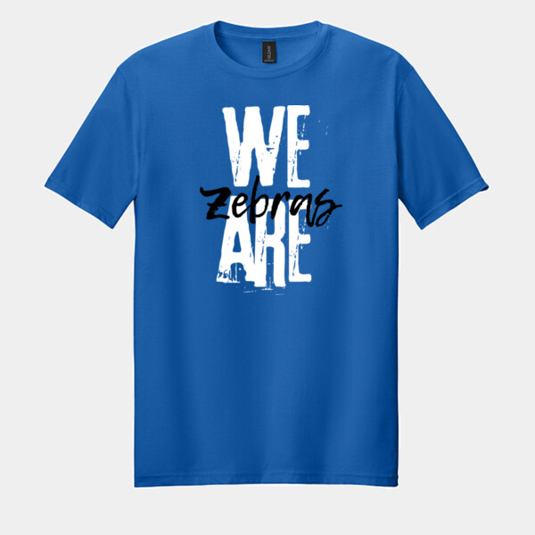 We Are Zebras 02-803 - Adult Softstyle ® T Shirt Thumbnail
