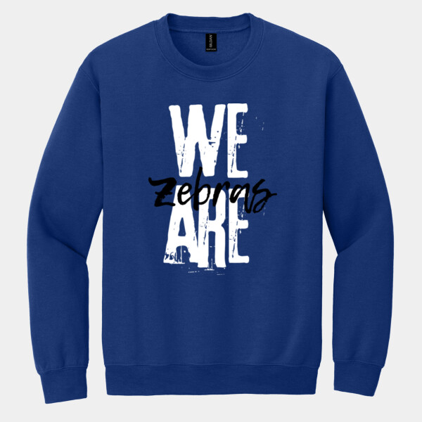 We Are Zebras 02-803 - Heavy Blend Crewneck Sweatshirt Thumbnail