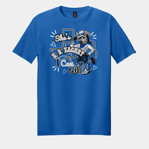 She's From Zachry 02-805 - Adult Softstyle ® T Shirt Thumbnail