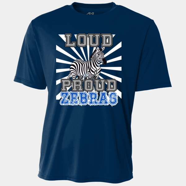 Loud & Proud Zebras 20-800 - Adult Cooling Performance Short Sleeve Tee Thumbnail