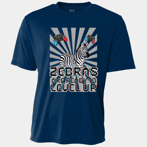 Level Up Zebras 20-801 - Adult Cooling Performance Short Sleeve Tee Thumbnail