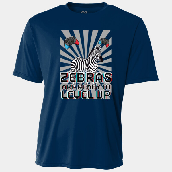 Level Up Zebras 20-801 - Adult Cooling Performance Short Sleeve Tee Thumbnail