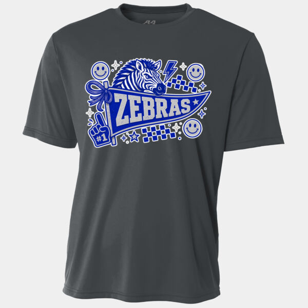 Zebras Pennant 20-802 - Adult Cooling Performance Short Sleeve Tee Thumbnail