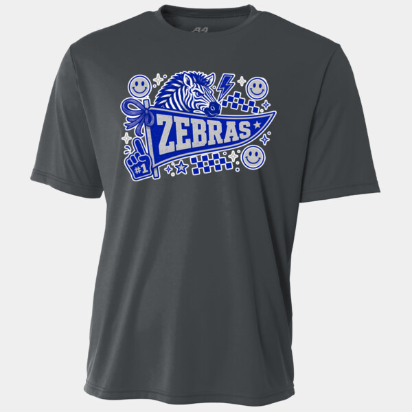 Zebras Pennant 20-802 - Adult Cooling Performance Short Sleeve Tee Thumbnail