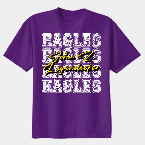 Eagles 4X 03-101 - Youth Heavy Cotton 100% Cotton T Shirt Thumbnail