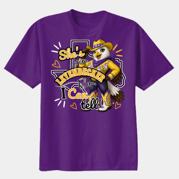 She's From Leyendecker 03-102 - Youth Heavy Cotton 100% Cotton T Shirt Thumbnail