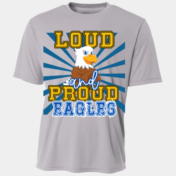 Loud & Proud Eagles 20-205 - Youth Cooling Performance Short Sleeve Tee Thumbnail