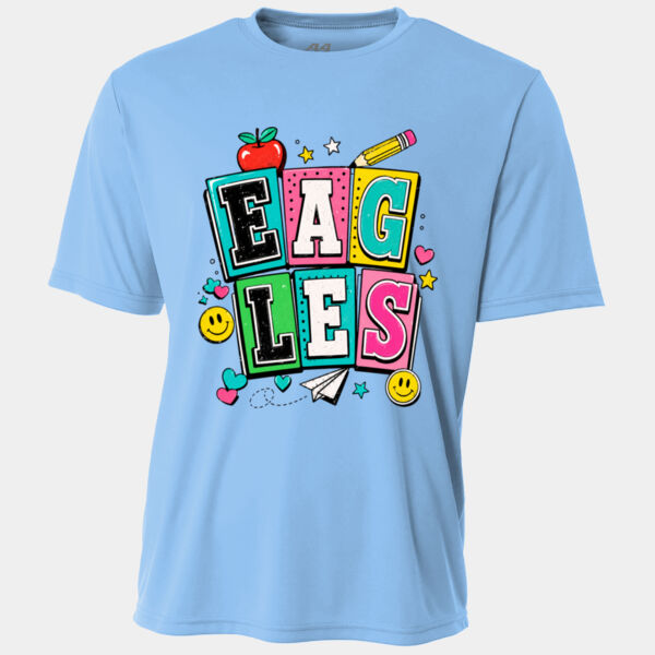 Eagles Retro 20-209 - Adult Cooling Performance Short Sleeve Tee Thumbnail