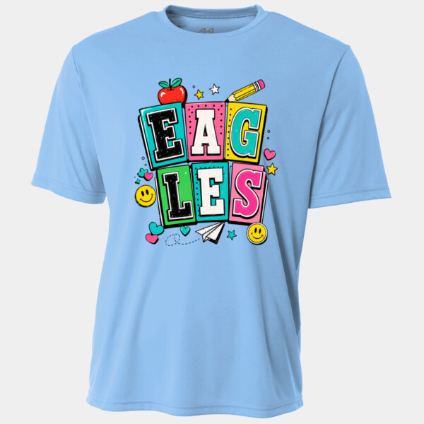Eagles Retro 20-209 - Adult Cooling Performance Short Sleeve Tee Thumbnail