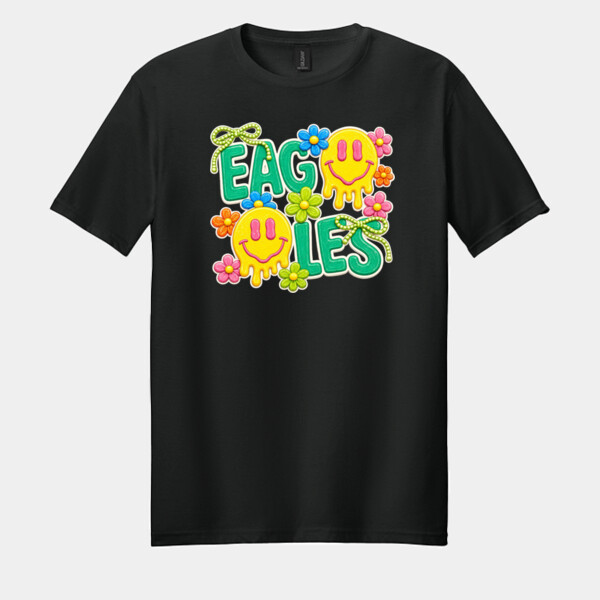 Eagles Groovy 20-210 - Adult Softstyle ® T Shirt Thumbnail