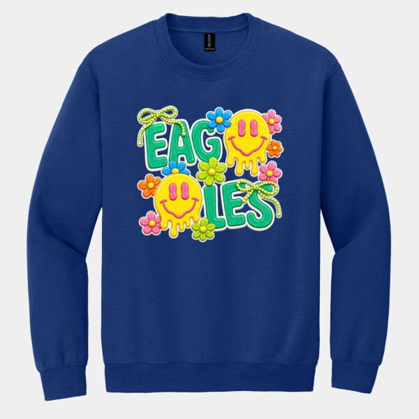 Eagles Groovy 20-210 - Heavy Blend Crewneck Sweatshirt Thumbnail
