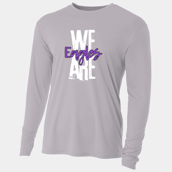 We Are Eagles Purple 20-212 - Adult Cooling Performance Long Sleeve Tee Thumbnail