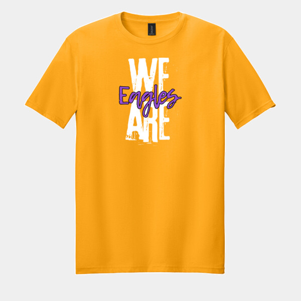 We Are Eagles Purple 20-212 - Adult Softstyle ® T Shirt Thumbnail