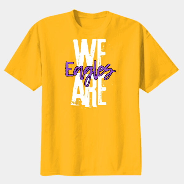 We Are Eagles Purple 20-212 - Youth Heavy Cotton 100% Cotton T Shirt Thumbnail
