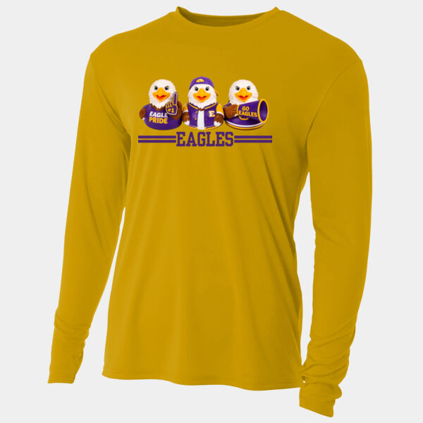 Eagles Plastic Ducks 20-215 - Adult Cooling Performance Long Sleeve Tee Thumbnail