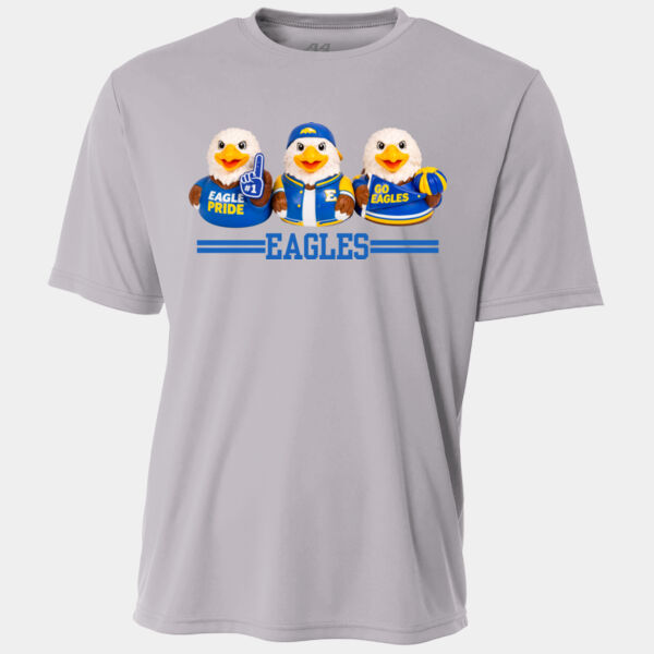 Eagles Plastic Ducks Blue 20-216 - Adult Cooling Performance Short Sleeve Tee Thumbnail