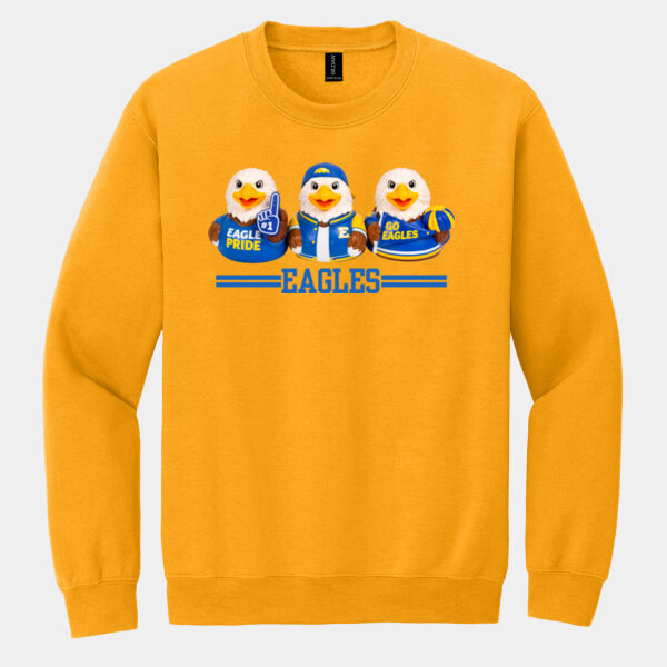 Eagles Plastic Ducks Blue 20-216 - Heavy Blend Crewneck Sweatshirt Thumbnail