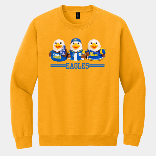 Eagles Plastic Ducks Blue 20-216 - Heavy Blend Crewneck Sweatshirt Thumbnail