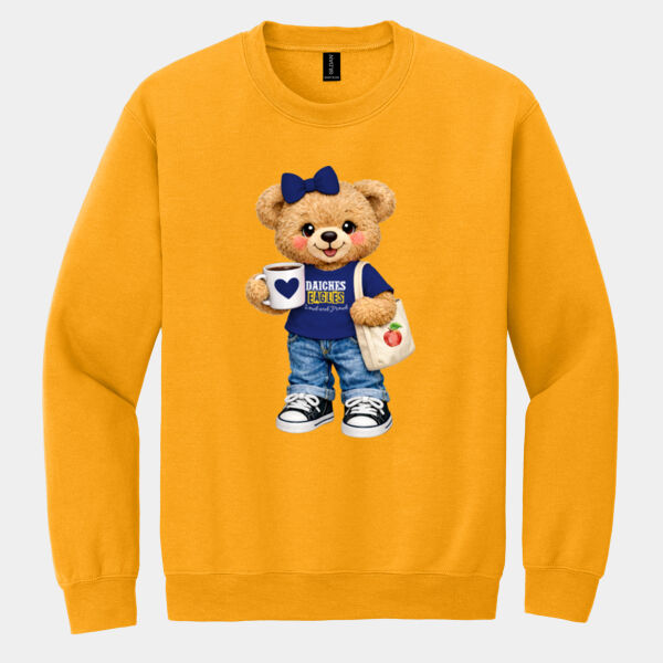 Bear Mascot Daiches Elem. 03-400 - Heavy Blend Crewneck Sweatshirt Thumbnail