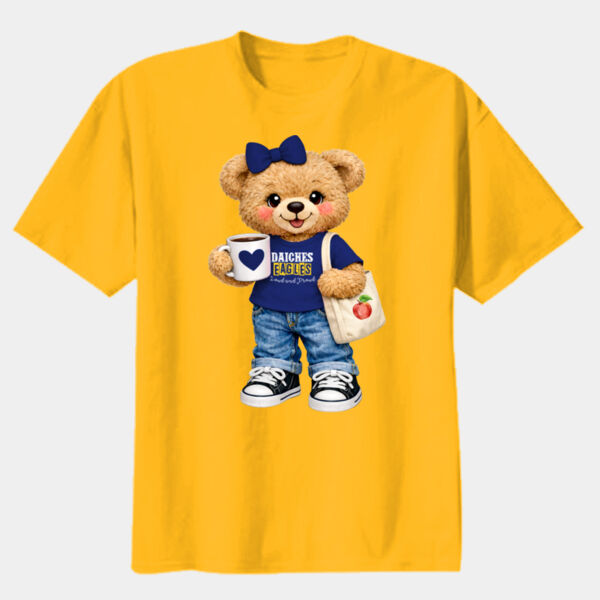 Bear Mascot Daiches Elem. 03-400 - Youth Heavy Cotton 100% Cotton T Shirt Thumbnail